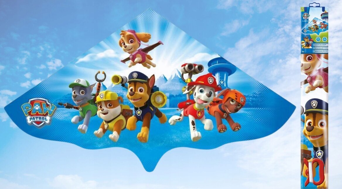 PAW PATROL disain laste lohe цена и информация | Tuulelohed ja tarvikud | kaup24.ee