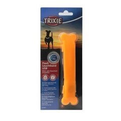 Аксессуар для светоотражающего ошейника : Trixie Flash light band USB, для собак, 15 × 2,5 см, оранжевый цена и информация | Ошейники, подтяжки для собак | kaup24.ee