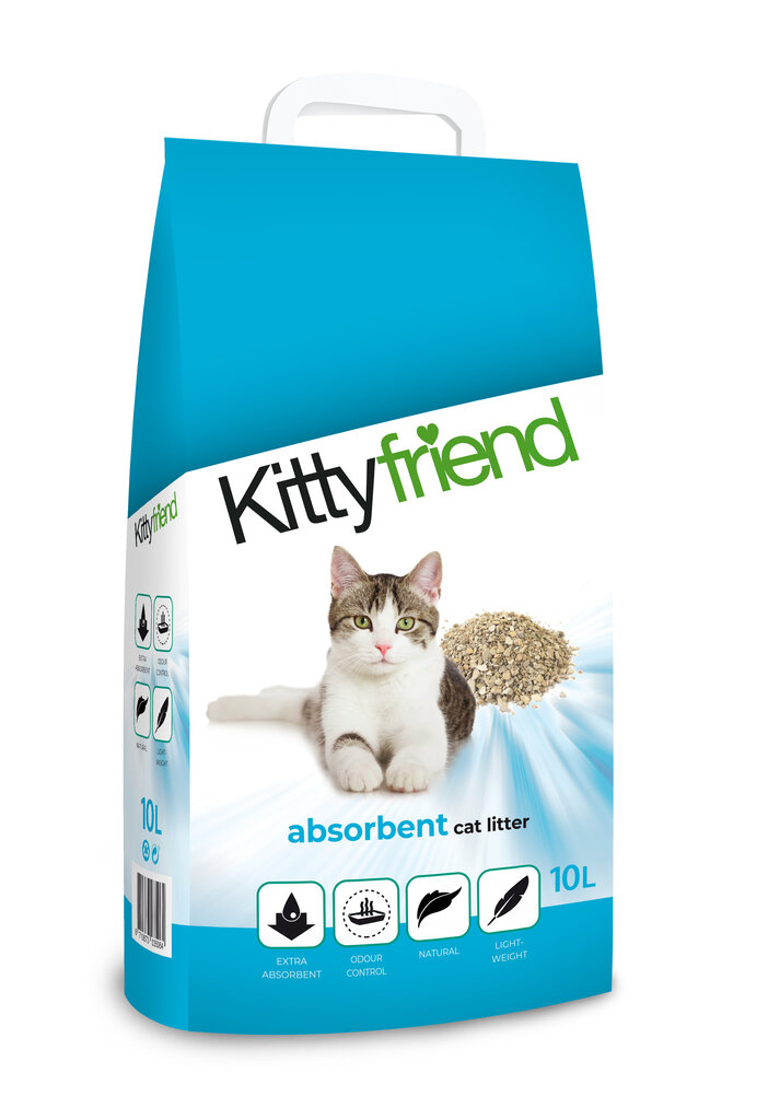 Kitty Friend Absorbent imav allapanu kassidele, 2 x 10 l цена и информация | Kassiliiv | kaup24.ee