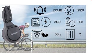 Fit4Med elektrooniline kell, 43,3 mm hind ja info | Rattakellad | kaup24.ee