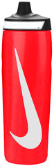 Nike Joogipudelid NK Refuel Bottle Grip 24Oz Black Red N1010867 636 N1010867 636 hind ja info | Joogipudelid | kaup24.ee