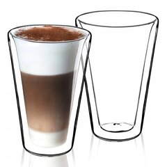 Thermal klaas kohvi latte jaoks, lusikad, 2 tk hind ja info | Klaasid, tassid ja kannud | kaup24.ee