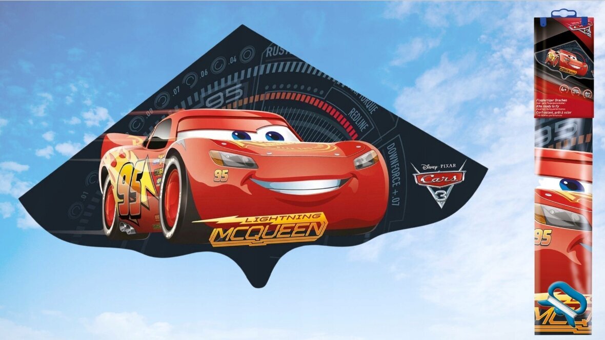 Lohe Gunther LIGHTNING MCQUEEN 65 x 115 x 0,5 cm hind ja info | Tuulelohed ja tarvikud | kaup24.ee