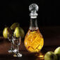 Whiskey Alcohol Decanter Crystal 0,8L klaaspudel korgiga hind ja info | Klaasid, tassid ja kannud | kaup24.ee