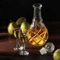 Whiskey Alcohol Decanter Crystal 0,8L klaaspudel korgiga hind ja info | Klaasid, tassid ja kannud | kaup24.ee