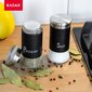 Salt Shaker Salt Seasoner Must konteiner 150ml hind ja info | Soola- ja pipraveskid, maitseianepurgid | kaup24.ee