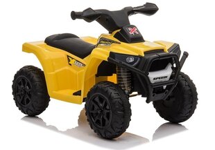 Quad XH116 neljarattaline jalgratas lastele, kollane hind ja info | Laste elektriautod | kaup24.ee