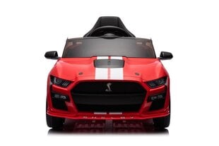 электромобиль mustang gt500 shelby, красный цена и информация | Электромобили для детей | kaup24.ee