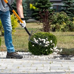 Вилы Gable с 9 зубьями для камней, щебня и металла Garden Ergo цена и информация | Садовые инструменты | kaup24.ee