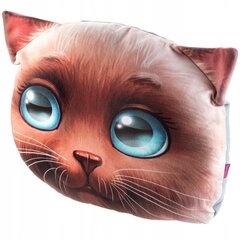 Mustripadi Cat Mascoti trükiga 30x45 cm hind ja info | Padjad | kaup24.ee