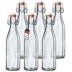 Oliivimahla korgiga klaaspudel 750ml 6 tk hind ja info | Hoidistamiseks | kaup24.ee