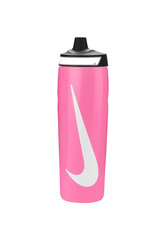 Nike Joogipudelid NK Refuel Bottle Grip 24Oz Black Pink N1010867 645 N1010867 645 hind ja info | Joogipudelid | kaup24.ee