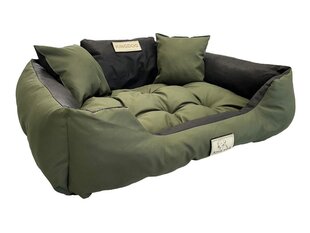 KingDog Green Waterproof Dog Couch Bed 75x65 см цена и информация | Лежаки, домики | kaup24.ee