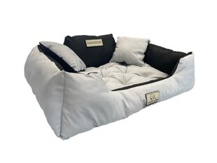 KingDog Grey Waterproof Dog Couch Bed 75x65 см цена и информация | Лежаки, домики | kaup24.ee