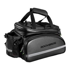 Rockbros A6-6 jalgrattakott pagasiruumi jaoks, 35 l, lahtikäivate taskutega - must hind ja info | Korvpallid | kaup24.ee