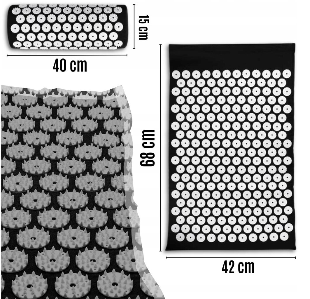 Akupressuuri matt RoyalRelief цена и информация | Massaažikaubad | kaup24.ee