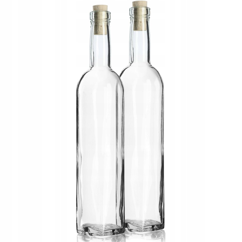 2x 500 ml pudel Fi19 korgiga tinktuuride jaoks hind ja info | Hoidistamiseks | kaup24.ee