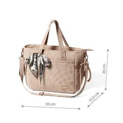 Сумка для мамы CARMEN beige 1571/02 цена и информация | Аксессуары для колясок | kaup24.ee