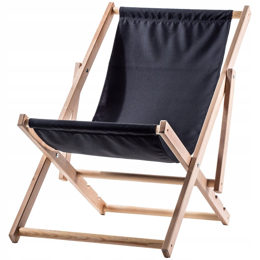 Garden Beach Lamamistool Puidust lamamistoolid 2 tk hind ja info | Päevitustoolid | kaup24.ee