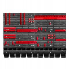 Настенная доска для инструментов 116х78см 70 Эл цена и информация | Ящики для инструментов, держатели | kaup24.ee