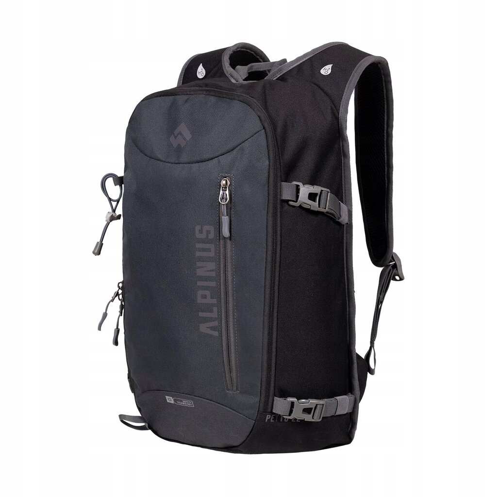 Seljakott Alpinus Peyto Al11156, 22 l, must цена и информация | Spordikotid, seljakotid | kaup24.ee