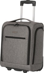 Salongikohver 43cm XS Cabin soft 28L Travelite Grey (hall) hind ja info | Kohvrid, reisikotid | kaup24.ee