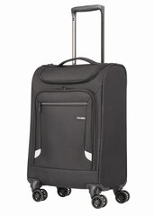 Salongikohver 55cm S Cabin soft 31L 4 ratastega Travelite Black koos esitaskuiga hind ja info | Kohvrid, reisikohvrid | kaup24.ee