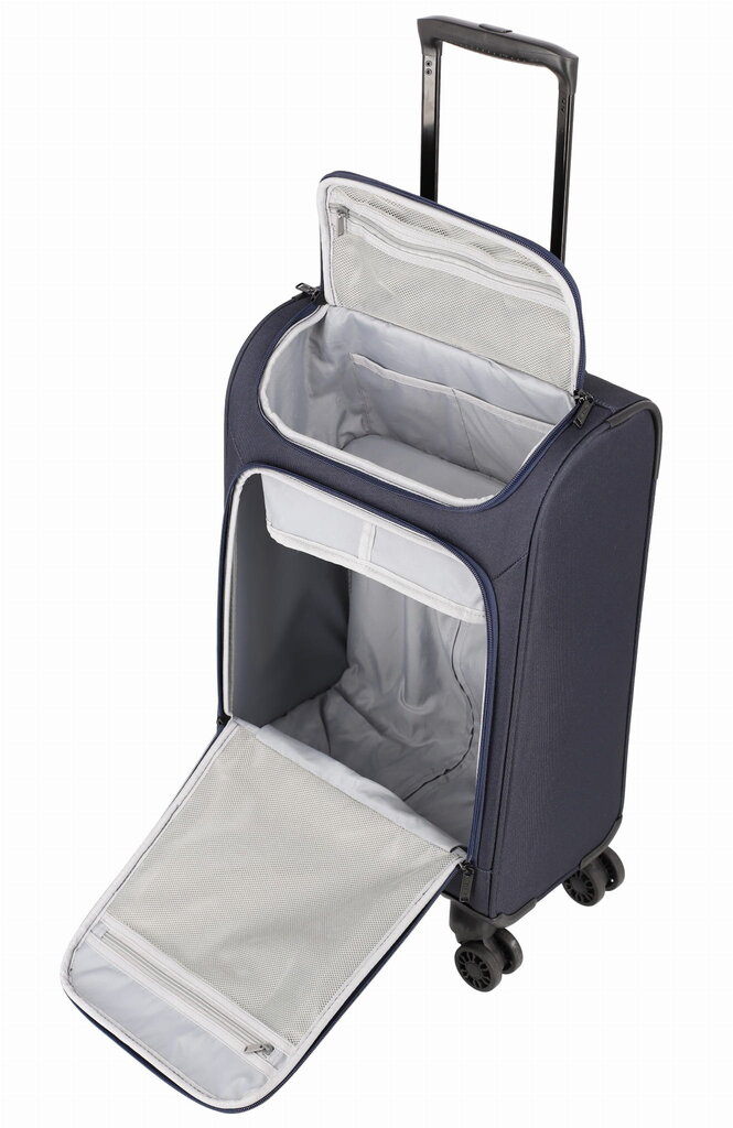 Salongikohver 55cm S Cabin soft 31L 4 ratastega Travelite mereväe sinine esitaskuiga hind ja info | Kohvrid, reisikotid | kaup24.ee