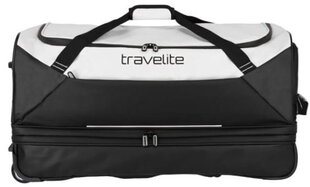 Travelite BASICS 70cm must-valge laiendatav reisikott ratastel hind ja info | Kohvrid, reisikotid | kaup24.ee