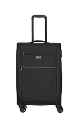 Travelite VALENCIA Black Medium 68cm kohver hind ja info | Kohvrid, reisikohvrid | kaup24.ee