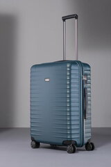 Keskmine kohver 69cm M Titan Litron Blue Petrol Premium hind ja info | Kohvrid, reisikotid | kaup24.ee