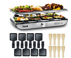 4in1 elektrigrill Raclette YOER 1400W hind ja info | Grillid | kaup24.ee