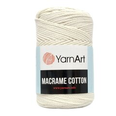 YarnArt Macrame Cotton- 752- ecru цена и информация | Принадлежности для вязания | kaup24.ee