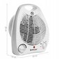 Soojendusventilaator MalTec TH2001 2000 W hind ja info | Ventilaatorid | kaup24.ee