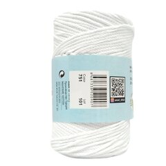 YarnArt Macrame Cotton - 751 - белый цена и информация | Принадлежности для вязания | kaup24.ee