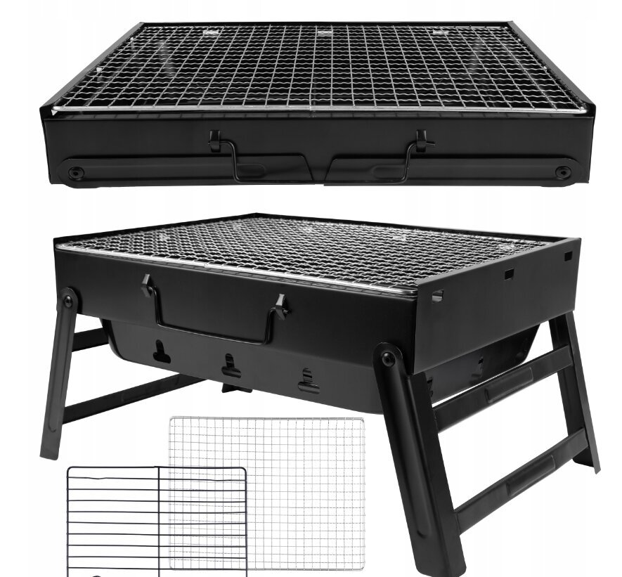 MalTec söegrill 27,5 x 35,5 cm hind ja info | Grillid | kaup24.ee