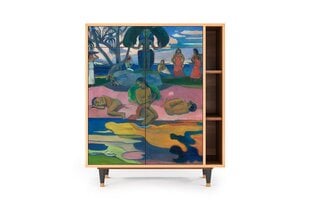 Комод BS6 Day Of The God By Paul Gauguin L 94 cm, орех цена и информация | Комоды | kaup24.ee