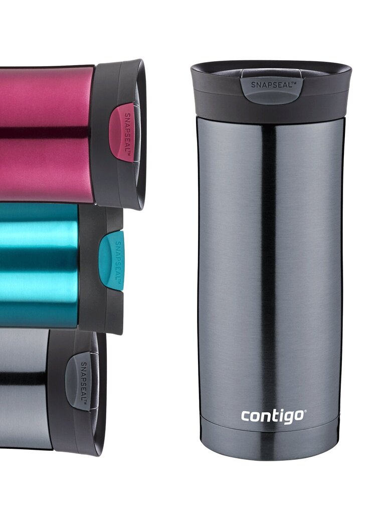 Contigo Huron 470ml termokruuside komplekt - Gunmetal + Biscay Bay hind ja info | Termosed, termostassid | kaup24.ee