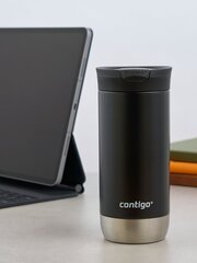 Contigo Huron 2.0 470ml termokohvimokk - must цена и информация | Термосы, термокружки | kaup24.ee