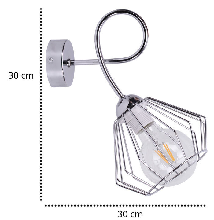 LightHome seinale paigaldatav Edison hind ja info | Seinavalgustid | kaup24.ee