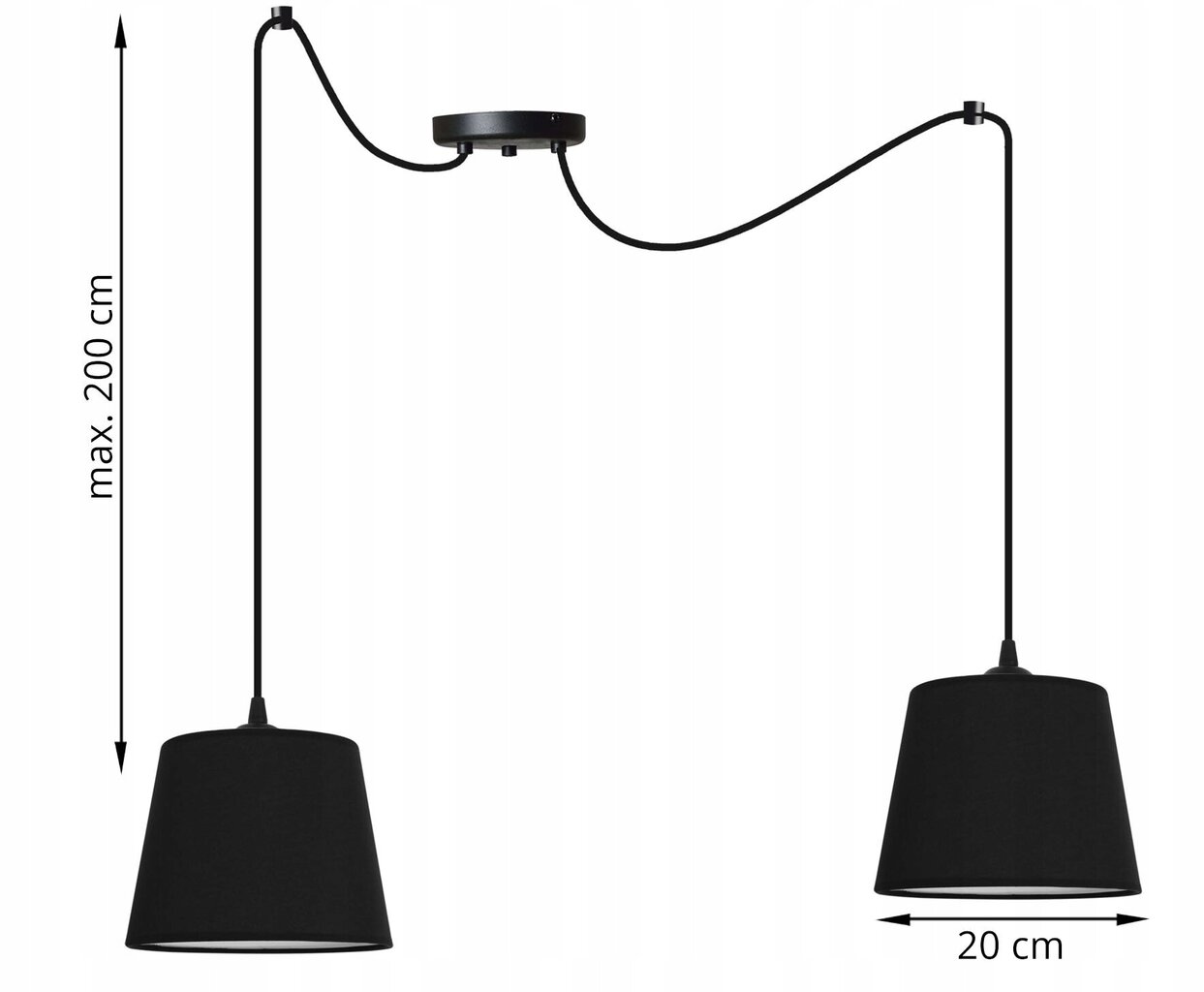 LightHome rippvalgusti Spider hind ja info | Rippvalgustid | kaup24.ee