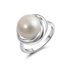 Hõbesõrmus pärlitega, SGR0004175 hind ja info | Sõrmused | kaup24.ee