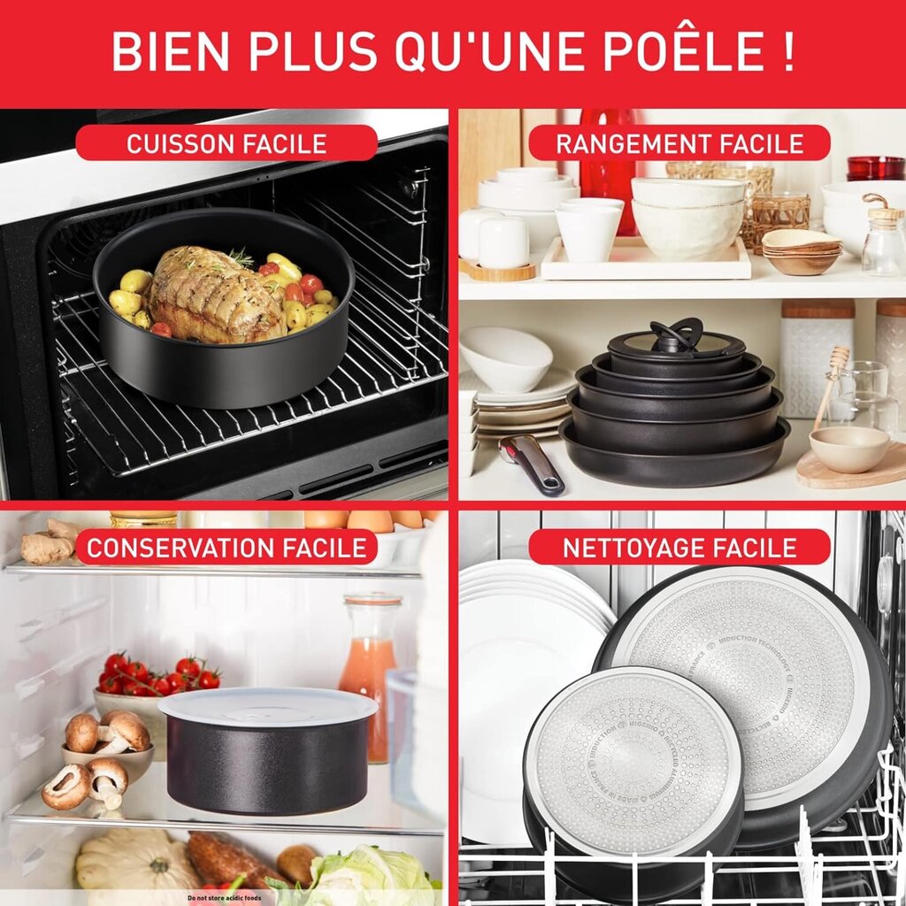 Pann Tefal Ingenio L8584004 Eco Resist цена и информация | Pannid | kaup24.ee