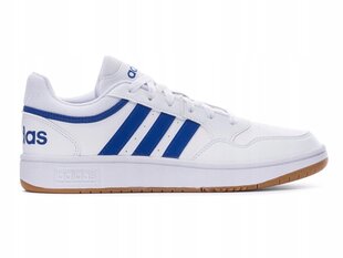 ADIDAS HOOPS JALATSID GY5435 valge-sinine 47.3 hind ja info | Meeste kingad, saapad | kaup24.ee