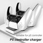 CP PS5 Dual Slot Charger Dock Stand for Play Station 5 Controllers with USB-C & LED Light Black hind ja info | Mängupuldid | kaup24.ee