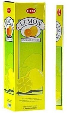 Aromaatsed viirukipulgad Hem Lemon, 8 tk цена и информация | Kodulõhnastajad | kaup24.ee