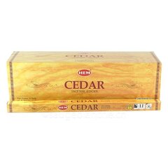 Aromaatsed viirukipulgad Hem Cedar, 8 tk hind ja info | Kodulõhnastajad | kaup24.ee