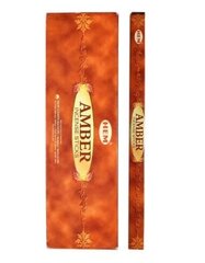 Aromaatsed viirukipulgad Hem Amber, 8 tk hind ja info | Kodulõhnastajad | kaup24.ee