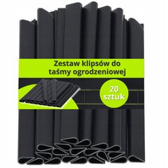 20 X Aia Lindi Kinnitusklambrid Antracite 19Cm hind ja info | Aiad ja tarvikud | kaup24.ee