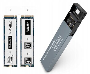 NVME SSD korpus Zenwire hind ja info | Lisatarvikud korpustele | kaup24.ee